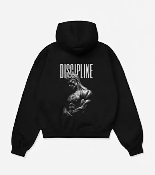 Premium Discipline Printed Hoodie