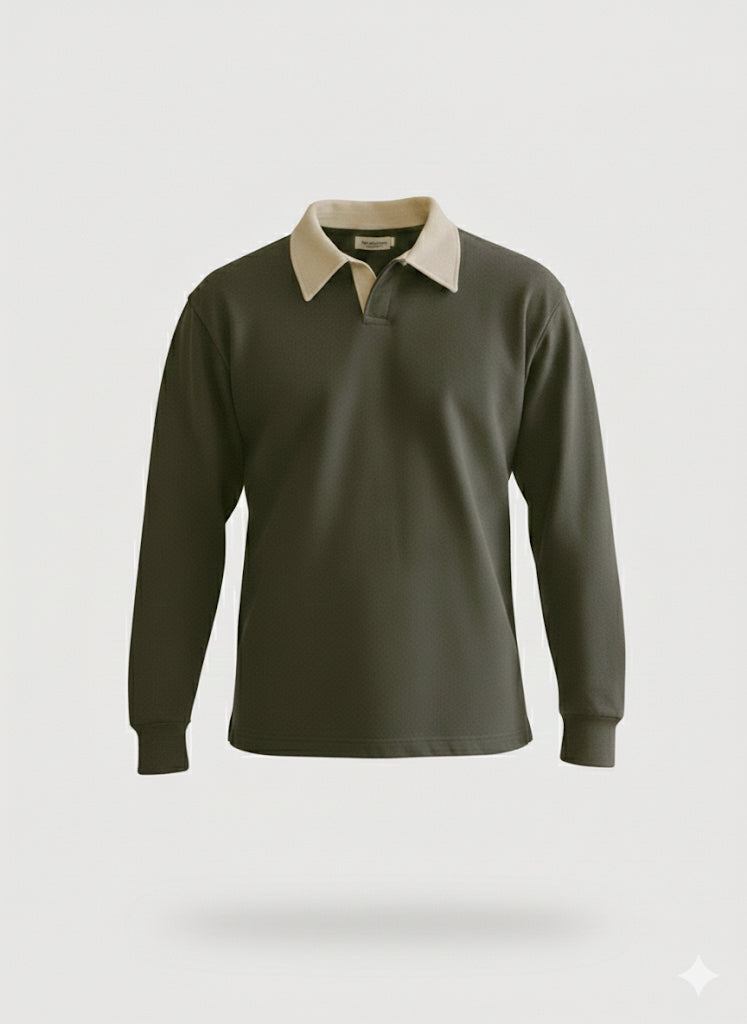 OLD MONEY LONG-SLEEVED SWEAT SHIRT