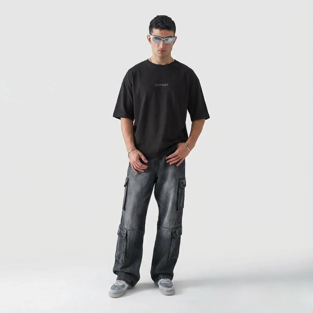 THE SHADOW TEE | BLACK